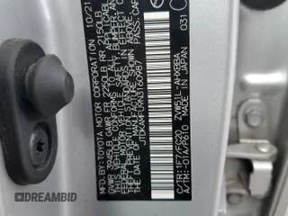 2022 Toyota Prius L Eco with VIN JTDKAMFU9N3160987, listed as a Copart auction lot 47665885 with 154,509 mi miles and Salvage Title. Bid and sale history available at DreamBid. Image 13.