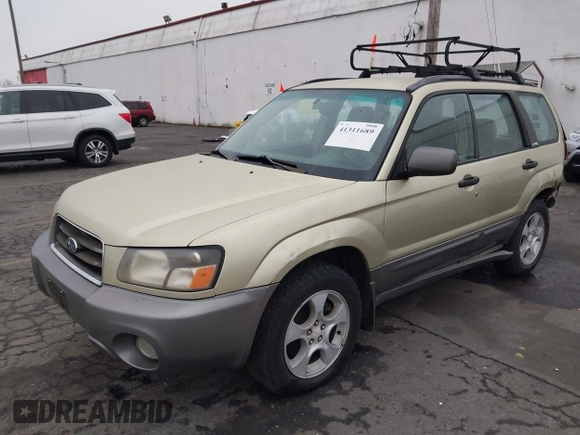 2003 Subaru Forester XS with VIN JF1SG65663H753306, listed as a IAAI auction lot 41311689 with 253,269 mi miles. Bid and sale history available at carsss.com. Image 2.