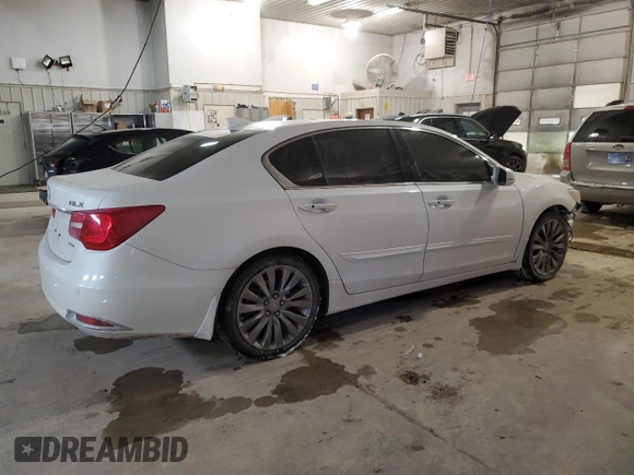 2016 Acura RLX Advance z VIN JH4KC1F90GC000583, wystawiony jako Copart lot #46189225 z przebiegiem 71 082 mil mil oraz Szkoda całkowita • Salvage title. Historia ofert i sprzedaży dostępna na DreamBid. Obrazek 3.