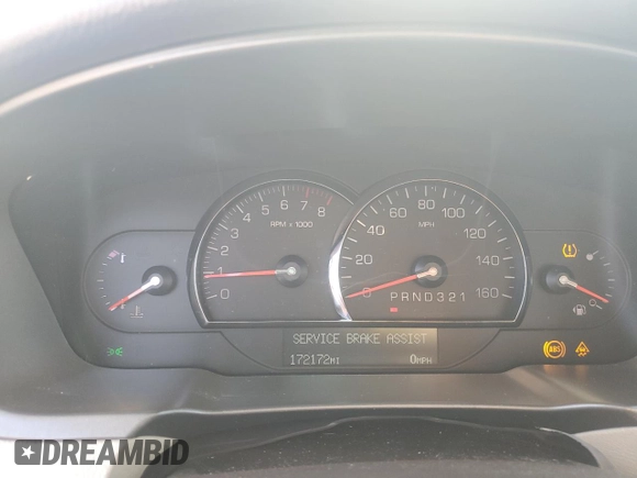 2008 Cadillac DTS 1SC with VIN 1G6KD57Y68U175866, listed as a Copart auction lot 86291044 with 172,172 mi miles and Salvage Title. Bid and sale history available at carsss.com. Image 9.