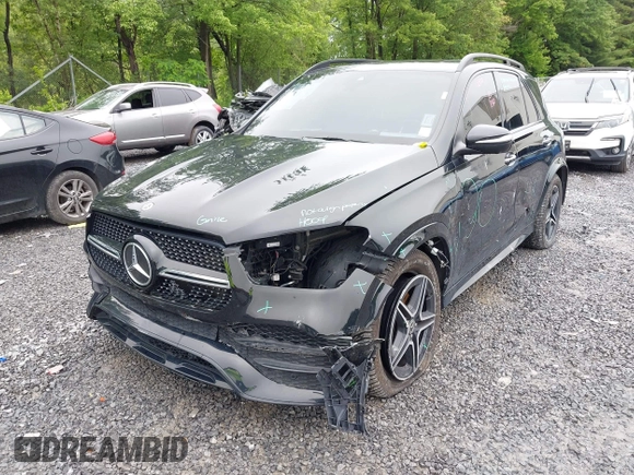 2020 Mercedes-Benz GLE 350 with VIN 4JGFB4KBXLA217687, listed as a IAAI auction lot 42518032 with 98,985 mi miles and . Bid and sale history available at DreamBid. Image 6.