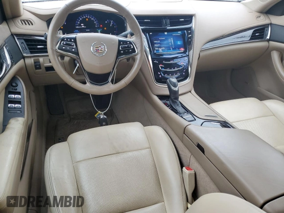 2014 Cadillac CTS Luxury AWD with VIN 1G6AX5SX0E0162681, listed as a Copart auction lot 55647855 with 45,426 mi miles and Salvage Title. Bid and sale history available at DreamBid. Image 8.