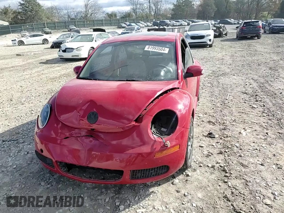2008 Volkswagen New Beetle Coupe S with VIN 3VWRW31C88M507511, listed as a Copart auction lot 81993504 with 160,752 mi miles and Salvage Title. Bid and sale history available at carsss.com. Image 11.
