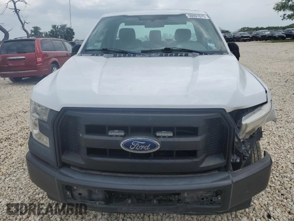 2017 Ford F-150 XL with VIN 1FTMF1C81HKE50036, listed as a Copart auction lot 50907875 with 88,064 mi miles and Salvage Title. Bid and sale history available at carsss.com. Image 5.