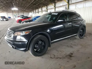 2007 Infiniti FX with VIN JNRBS08W97X400202, listed as a Copart auction lot 69317434 with 84,364 mi miles and Salvage Title. Bid and sale history available at carsss.com. Image 1.