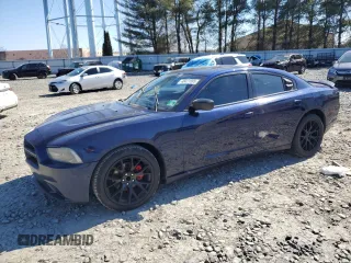 2014 Dodge Charger SXT Plus with VIN 2C3CDXHGXEH369242, listed as a Copart auction lot 48421895 with 164,690 mi miles and Salvage Title. Bid and sale history available at carsss.com. Image 1.