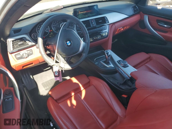2017 BMW 4 Series 430i with VIN WBA4R7C57HK679575, listed as a Copart auction lot 45841335 with 74,973 mi miles and Salvage Title. Bid and sale history available at DreamBid. Image 8.