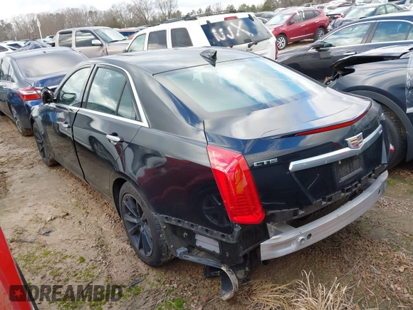 2019 Cadillac CTS Sedan Luxury RWD with VIN 1G6AR5SS5K0131355, listed as a IAAI auction lot 41116516 with 68,348 mi miles. Bid and sale history available at carsss.com. Image 3.