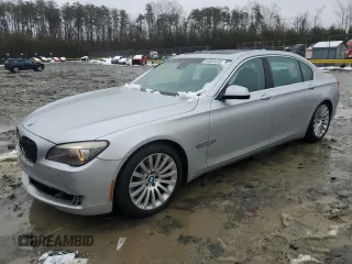 2011 BMW 7 Series 750Li xDrive with VIN WBAKC8C54BC431767, listed as a Copart auction lot 44861035 with 82,607 mi miles and Salvage Title. Bid and sale history available at carsss.com. Image 1.