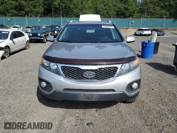 2013 Kia Sorento EX with VIN 5XYKUDA61DG367853, listed as a Copart auction lot 54400345 with 263,522 mi miles and Salvage Title. Bid and sale history available at carsss.com. Image 5.