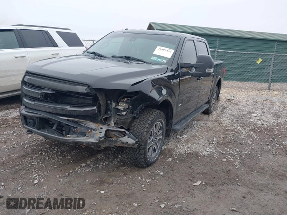 2015 Ford F-150 XLT with VIN 1FTEW1EG1FFA02233, listed as a IAAI auction lot 41497430 with 75,355 mi miles. Bid and sale history available at carsss.com. Image 17.