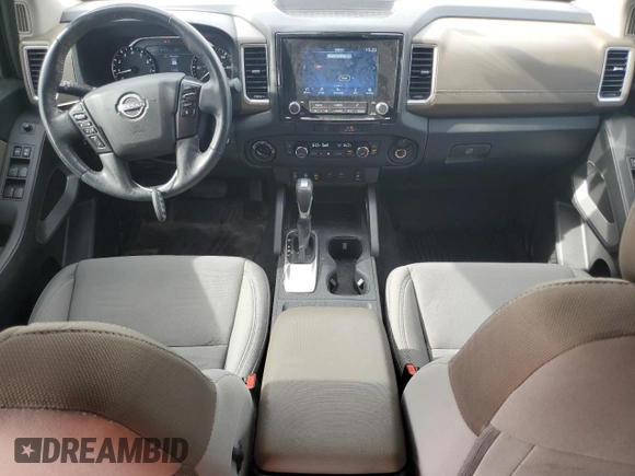 2022 Nissan Frontier SV with VIN 1N6ED1EKXNN675193, listed as a Copart auction lot 49190455 with 52,833 mi miles and Clean title. Bid and sale history available at DreamBid. Image 8.