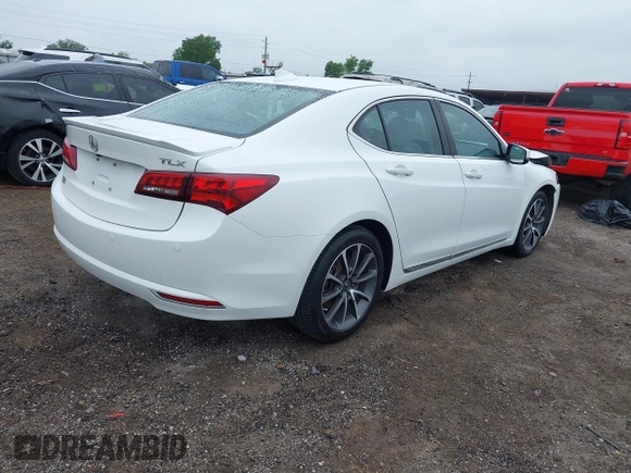2015 Acura TLX Advance with VIN 19UUB2F74FA003547, listed as a IAAI auction lot 42101526 with 129,388 mi miles and . Bid and sale history available at DreamBid. Image 4.