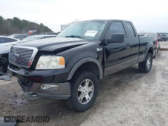 2005 Ford F-150 XLT with VIN 1FTPX14525FA14833, listed as a IAAI auction lot 41710410 with 120,458 mi miles. Bid and sale history available at carsss.com. Image 19.