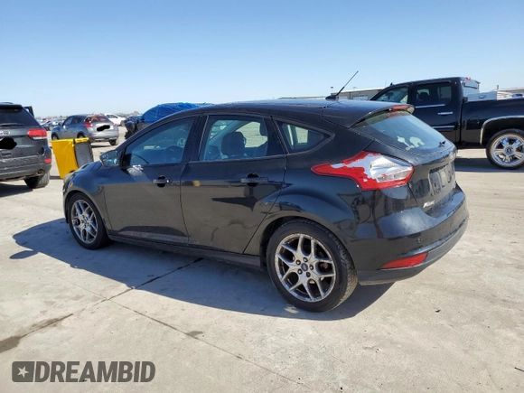 2015 Ford Focus SE with VIN 1FADP3K25FL323776, listed as a Copart auction lot 48613305 with 154,347 mi miles and Clean Title. Bid and sale history available at carsss.com. Image 2.