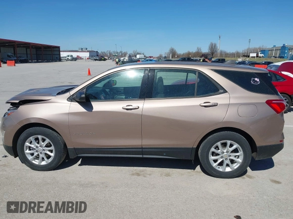 2018 Chevrolet Equinox LS with VIN 2GNAXHEV2J6160948, listed as a IAAI auction lot 41818156 with 152,457 mi miles and . Bid and sale history available at DreamBid. Image 14.