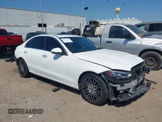 2024 Mercedes-Benz C 300 with VIN W1KAF4GB8RR191666, listed as a IAAI auction lot 42012240 with 22,212 mi miles and . Bid and sale history available at DreamBid. Image 1.