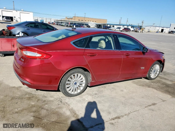 2013 Ford Fusion Energi SE Luxury with VIN 3FA6P0PU8DR373541, listed as a Copart auction lot 47434285 with 107,534 mi miles and Salvage Title. Bid and sale history available at carsss.com. Image 3.