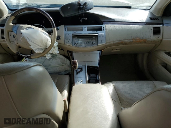 2008 Toyota Avalon XL with VIN 4T1BK36BX8U290177, listed as a Copart auction lot 50640855 with Not Provided miles and Salvage Title. Bid and sale history available at carsss.com. Image 8.