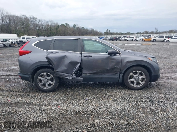 2017 Honda CR-V EX-L with VIN 7FARW1H8XHE039217, listed as a IAAI auction lot 41586701 with 37,058 mi miles. Bid and sale history available at carsss.com. Image 13.