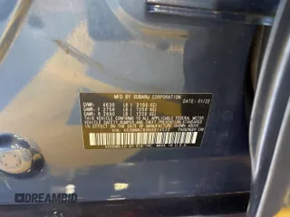 2022 Subaru Legacy Premium with VIN 4S3BWAC60N3014533, listed as a IAAI auction lot 42723225 with 127,524 mi miles and . Bid and sale history available at DreamBid. Image 18.