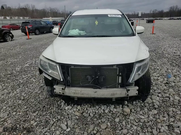 2015 Nissan Pathfinder Platinum with VIN 5N1AR2MMXFC640254, listed as a Copart auction lot 46470045 with 0 mi miles and Salvage Title. Bid and sale history available at carsss.com. Image 11.