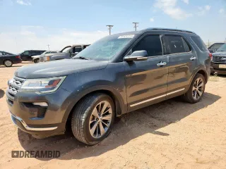2018 Ford Explorer Limited z VIN 1FM5K7FH5JGB69277, wystawiony jako Copart lot #56434715 z przebiegiem 73 933 mil mil oraz Czysty tytuł • Clean title. Historia ofert i sprzedaży dostępna na DreamBid. Obrazek 1.