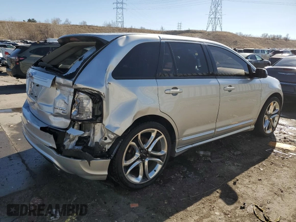 2012 Ford Edge Sport with VIN 2FMDK4AK7CBA72332, listed as a Copart auction lot 43548585 with 174,675 mi miles and Salvage Title. Bid and sale history available at carsss.com. Image 3.