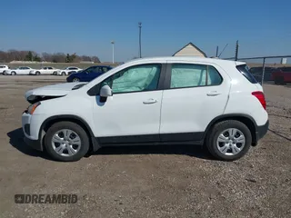 2015 Chevrolet Trax LS with VIN KL7CJKSB7FB069640, listed as a IAAI auction lot 41795991 with 153,789 mi miles. Bid and sale history available at carsss.com. Image 13.