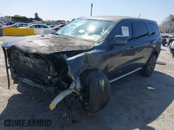 2013 Dodge Durango SXT with VIN 1C4RDJAG5DC697005, listed as a IAAI auction lot 42396872 with 115,046 mi miles and . Bid and sale history available at DreamBid. Image 2.
