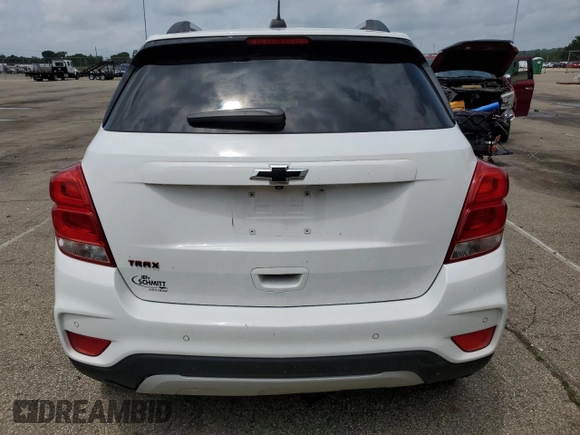 2021 Chevrolet Trax LT with VIN KL7CJLSB6MB318318, listed as a Copart auction lot 61654885 with 75,854 mi miles and Salvage title. Bid and sale history available at DreamBid. Image 6.