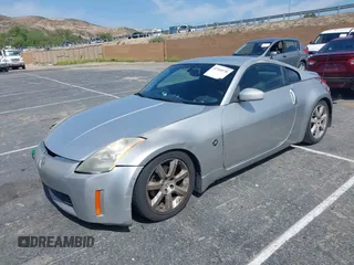 2003 Nissan 350Z Touring with VIN JN1AZ34E43T010781, listed as a IAAI auction lot 42164130 with 181,016 mi miles. Bid and sale history available at carsss.com. Image 2.