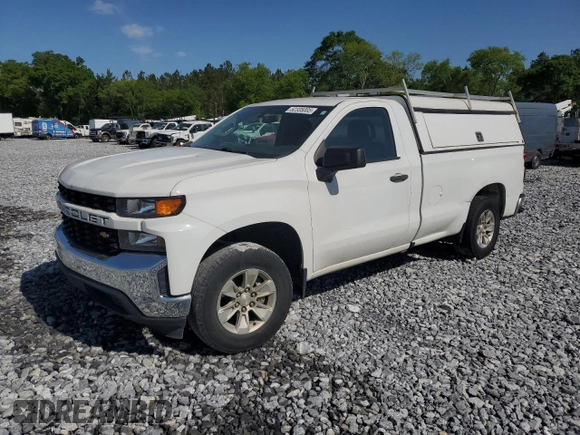 2020 Chevrolet Silverado 1500 Work Truck with VIN 3GCNWAEF6LG301444, listed as a Copart auction lot 52335005 with 90,210 mi miles and Clean Title. Bid and sale history available at carsss.com. Image 1.