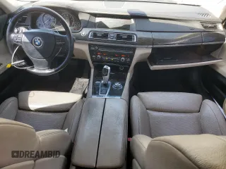 2011 BMW 7 Series 740i with VIN WBAKA4C50BC612878, listed as a Copart auction lot 52035635 with 192,248 mi miles and Salvage Title. Bid and sale history available at carsss.com. Image 8.