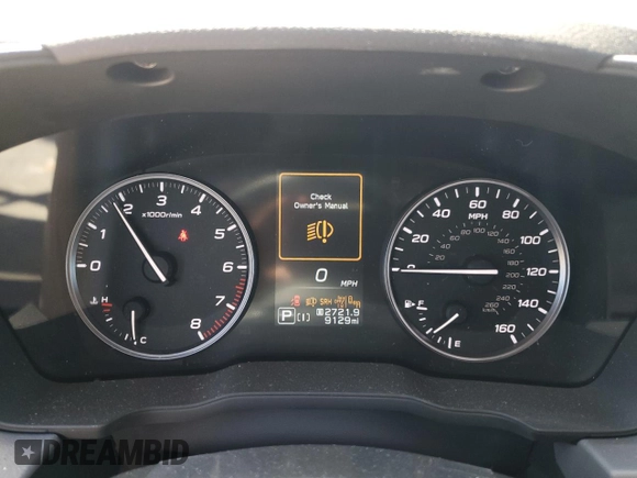 2024 Subaru Crosstrek Premium with VIN JF2GUADC0R8902676, listed as a Copart auction lot 56603795 with 9,129 mi miles and Salvage title. Bid and sale history available at DreamBid. Image 9.