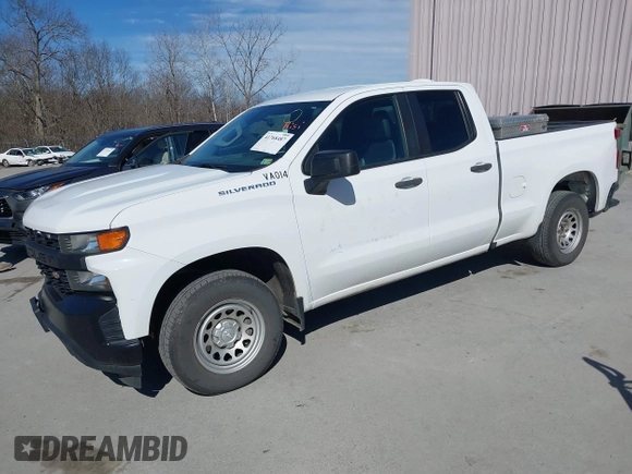 2020 Chevrolet Silverado 1500 Work Truck with VIN 1GCRWAEFXLZ211182, listed as a IAAI auction lot 41768487 with 142,824 mi miles and . Bid and sale history available at DreamBid. Image 18.