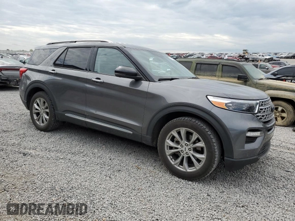2023 Ford Explorer Limited z VIN 1FMSK7FH8PGA58766, wystawiony jako Copart lot #54122765 z przebiegiem 40 352 mil mil oraz Szkoda całkowita • Salvage title. Historia ofert i sprzedaży dostępna na DreamBid. Obrazek 4.