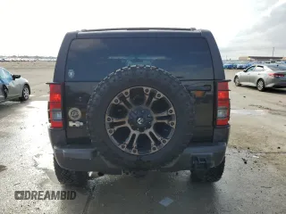 2006 Hummer H3 with VIN 5GTDN136368270240, listed as a Copart auction lot 84197454 with 209,268 mi miles and Salvage Title. Bid and sale history available at DreamBid. Image 6.