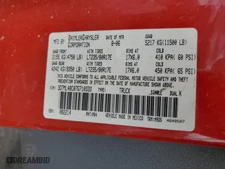 2007 Dodge Ram 3500 SLT with VIN 3D7ML48C07G710333, listed as a Copart auction lot 46603565 with 302,985 mi miles and Salvage Title. Bid and sale history available at carsss.com. Image 13.