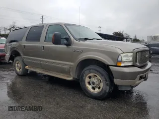 2004 Ford Excursion Limited z VIN 1FMNU42P24EA22324, wystawiony jako Copart lot #47445265 z przebiegiem 238 375 mil mil oraz Szkody całkowita. Historia ofert i sprzedaży dostępna na DreamBid. Obrazek 4.