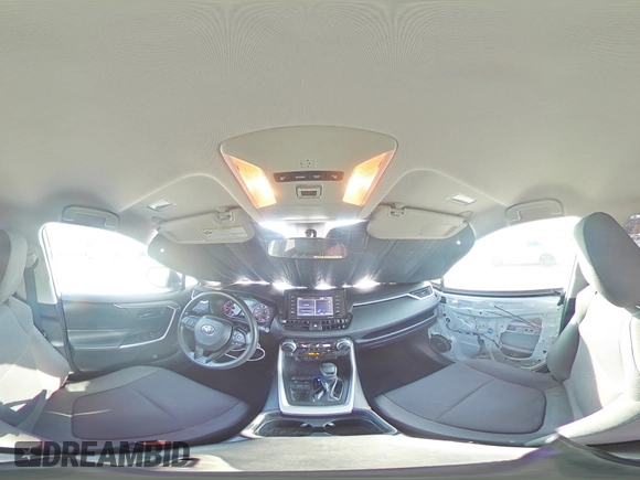2020 Toyota RAV4 LE with VIN 2T3H1RFV5LW077096, listed as a Copart auction lot 44805125 with 46,181 mi miles and Salvage Title. Bid and sale history available at DreamBid. Image 16.