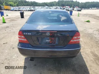 2006 Mercedes-Benz C 230 Sport with VIN WDBRF52HX6A900802, listed as a Copart auction lot 56059425 with 180,660 mi miles and Salvage title. Bid and sale history available at DreamBid. Image 6.