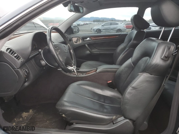 2001 Mercedes-Benz CLK-Class with VIN WDBLJ65G11F173980, listed as a Copart auction lot 87249744 with 0 mi miles and Clean Title. Bid and sale history available at carsss.com. Image 7.