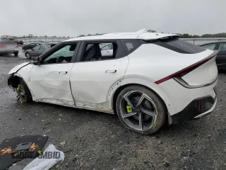 2023 Kia EV6 GT with VIN KNDC5DLEXP5108944, listed as a Copart auction lot 73666234 with 0 mi miles and Salvage Title. Bid and sale history available at carsss.com. Image 2.