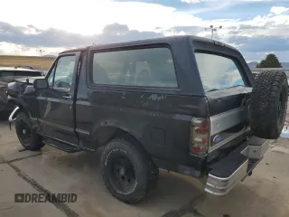 1994 Ford Bronco Custom with VIN 1FMEU15H7RLA79348, listed as a Copart auction lot 76497714 with 204,875 mi miles and Salvage Title. Bid and sale history available at DreamBid. Image 2.