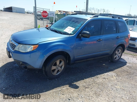 2010 Subaru Forester 2.5X with VIN JF2SH6BCXAH917740, listed as a IAAI auction lot 41979093 with 182,638 mi miles. Bid and sale history available at carsss.com. Image 2.