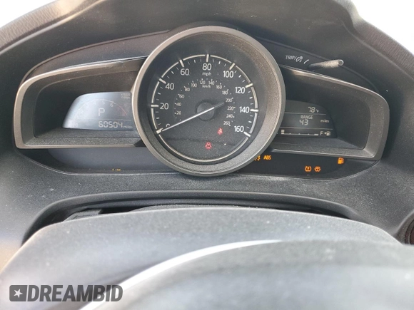 2018 Mazda 3 Sport with VIN 3MZBN1U72JM222655, listed as a Copart auction lot 55669305 with 60,504 mi miles and Clean Title. Bid and sale history available at DreamBid. Image 9.