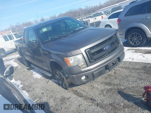 2013 Ford F-150 XL with VIN 1FTFX1CF8DKD57142, listed as a IAAI auction lot 41213305 with 157,031 mi miles. Bid and sale history available at carsss.com. Image 13.
