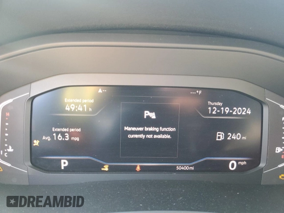 2019 Volkswagen Atlas SEL с VIN 1V2ER2CA3KC554712, выставлен на аукционе Copart как лот 85700544 с пробегом 50 400 миль миль и Списание • Salvage title. История ставок и продаж доступна на DreamBid. Изображение 9.