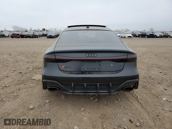 2021 Audi RS 7 z VIN WUAPCBF28MN901560, wystawiony jako Copart lot #84767714 z przebiegiem Nie podano mil oraz Szkoda całkowita • Salvage title. Historia ofert i sprzedaży dostępna na DreamBid. Obrazek 6.